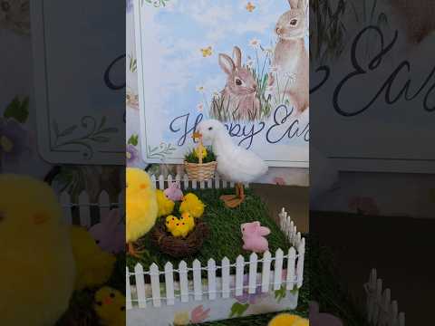 Easter Porch Decor Ideas #diy #artsandcrafts #easter #easterdecor