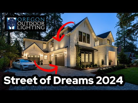 Street of Dreams 2024 Lake Oswego | Oregon Outdoor Lighting