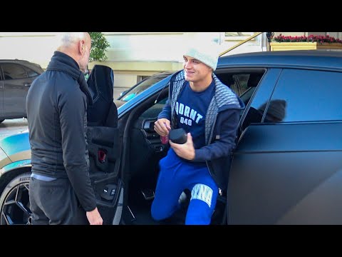 LANDO NORRIS Arriving at Casino de Monaco with His LAMBORGHINI URUS Before the Start of the F1!!