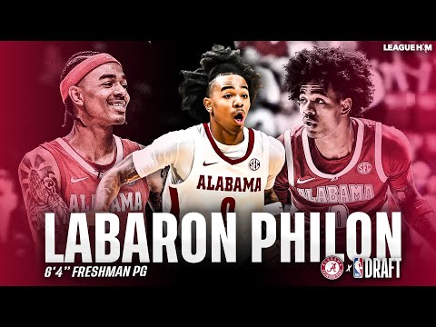 Labaron Philon Alabama Early Season Highlights | Sleeper 1&D Candidate