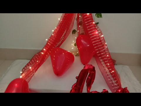 valentine's decoration ideas 💡❤️❤️//valentine's Decor//happy valentine's day ❤️❤️❤️