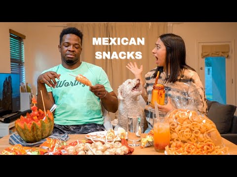 Haitian Husband Tries Mexican Snacks For The First Time