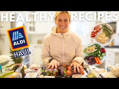 What I Eat in a Day + Aldi Grocery Haul | Healthy Eating for Weight Loss