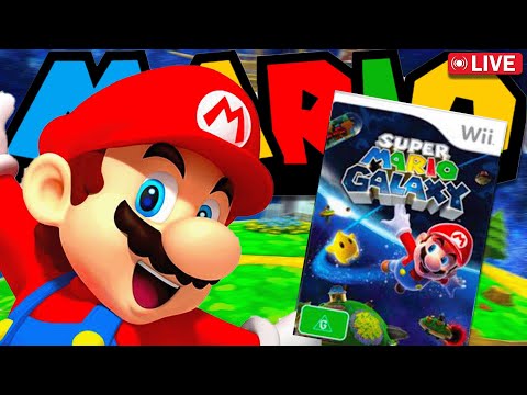 Playing Super Mario Galaxy For The FIRST Time EVER