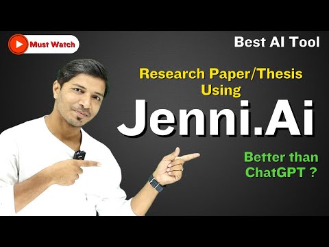 Best AI Tool for Researchers II Lit Review & Research Paper Using Jenni.Ai II Better than ChatGPT!