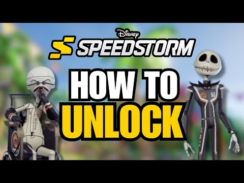 How to Unlock all the NEW Nightmare Before Christmas Racers in Disney Speedstorm