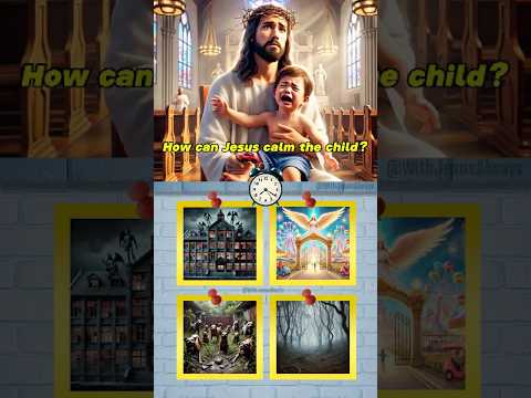 ✨ Help JESUS and the LITTLE Boy! 🙏🌟 - #jesusquiz #shorts #biblestudy