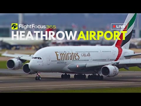 Heathrow Airport Live - Saturday 4th January 2025