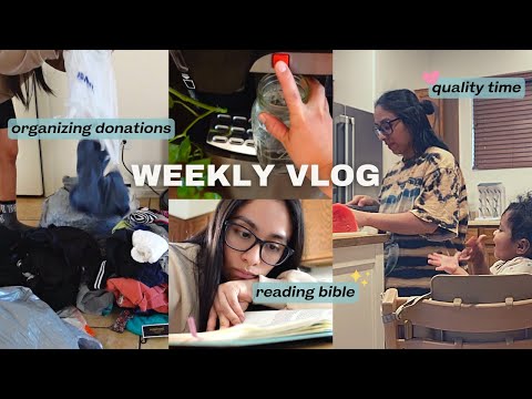 WEEKLY VLOG | Organizing, Cleaning, Breastfeeding & Bible Thoughts