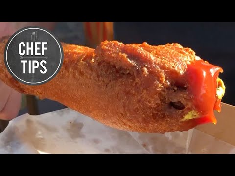 Disneyland Corn Dog Recipe | Little Red Wagon’s Hand-Dipped Corn Dog