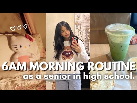 6AM MORNING ROUTINE [senior edition] 📚💕