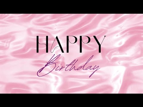 Happy Birthday | candy Pink