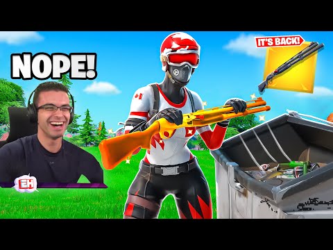 Nick Eh 30 reacts to Combat Shotgun back in Fortnite!