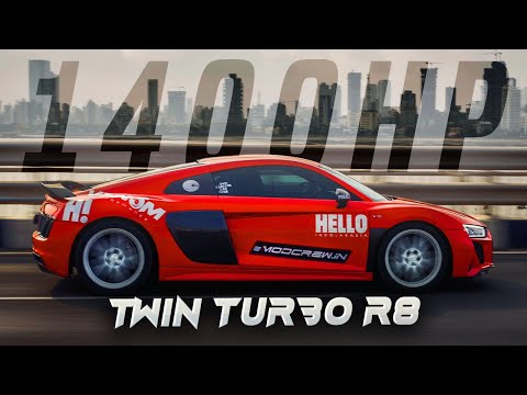 Twin Turbo R8 takes over Mumbai city!