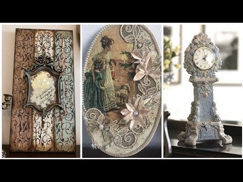 Thrifty Charm Decor Shabby Chic Vintage Rustic Home and Wall Hangings Decor Idea in budget for you