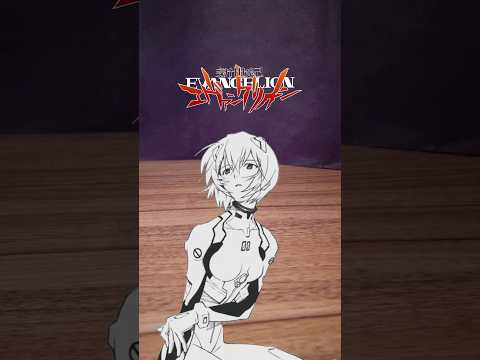 Rei Ayanami (Evangelion) - Bandai Estatue #anime #bandai #fypシ #viralshort #unboxing #animeedit