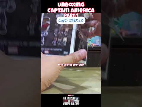 Part 1. Unboxing Captain America from Falcon and the Winter Soldier.