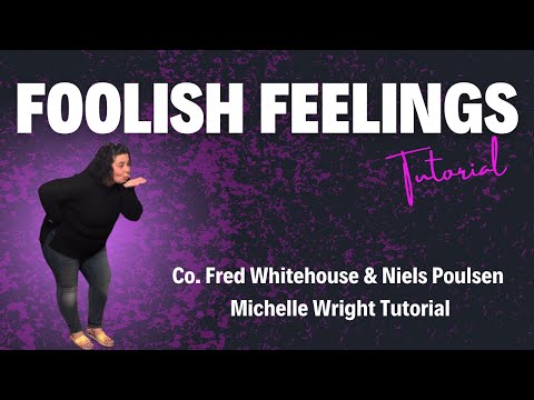 Foolish feelings line dance tutorial Intermediate choreography by Fred Whitehouse & Niels Poulsen