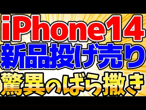 【ついにiPhone14投げ売り】新品激安特価！楽天三木谷キャンペーンで無料、ahamoも無料で半年以上使えます。初心者必見の格安SIM情報満載です【格安SIMチャンネル】