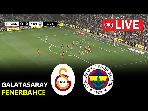 Galatasaray vs Fenerbahçe | Türkiye Süper Lig 2025 l eFootball pes 21 gameplay