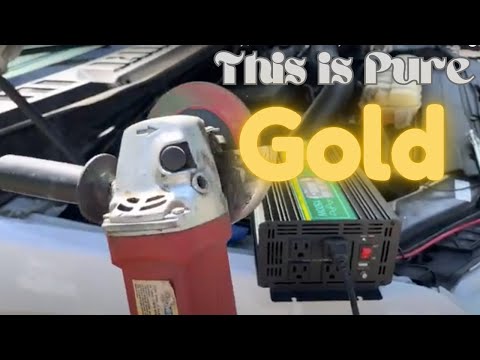 DIY How to Run Power Tools From Your Truck or Car Battery | Also Make Car Battery Coffee!