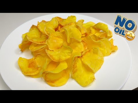 CHIPS recipe without oil (Crispy & simple recipe)