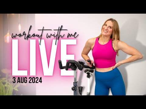 LIVE Indoor Cycling Workout! | 40-minute Indoor Cycling Class