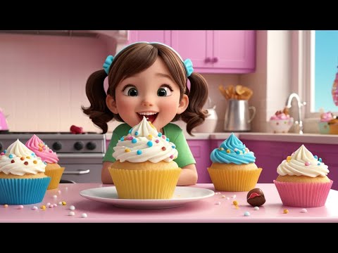 The Cupcake Parade Goes Marching On | Fun Nursery Rhyme for Kids | Sing-Along Song