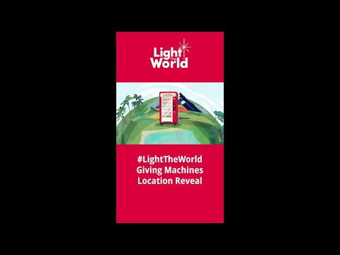 Giving Machines Launch Event #LightTheWorld