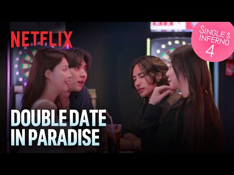 Comfortable but uncomfortable double date | Single's Inferno Season 4 | Netflix [ENG SUB]