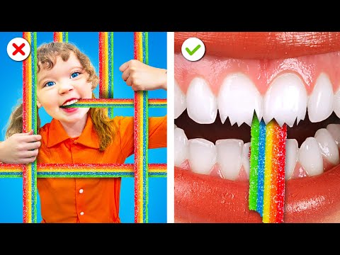 Bad Cop Vs Good Kid | How to Sneak Candy Into Jail Funny Situations & Crazy Ideas by Crafty Hacks