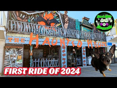 TRIMPER'S HAUNTED HOUSE DARK RIDE 2024 - SNACULA'S ADVENTURE