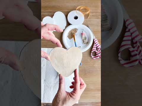 DIY Heart Ornaments | Valentines Day Craft | Cozy Home Decor | Twinkle Lights