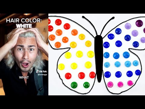 *1 Hour*🎨 Text To Speech 🎨 ASMR Satisfying Art | @IanBoggs | POVs Tiktok Compilations 2024