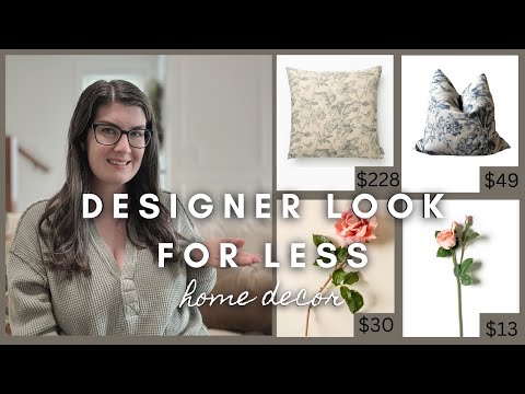 Designer Look for Less | home decor