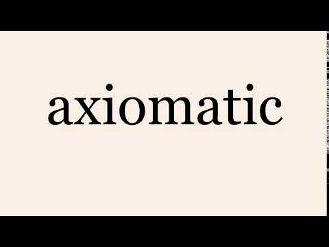 axiomatic