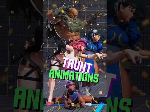 All Street Fighter V Taunts #streetfighter5 #streetfighterv #streetfighter #StreetFighter6 #スト6