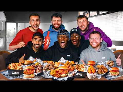 SIDEMEN 10 YEAR ANNIVERSARY MUKBANG