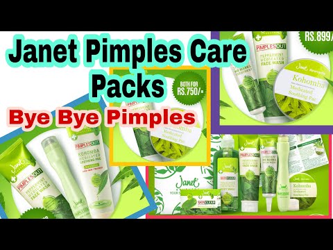 Janet Pimple Care Packs| Top Best Ayurvedic Pimple/ Acne Solution | For Both Men & Women | Acne care