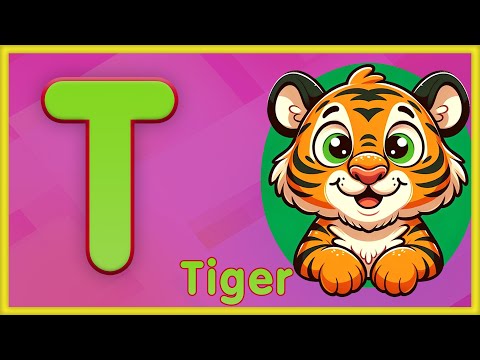 Letter T | Tiger, Tree, Tomato, Truck & Tooth - Learn the Letter T