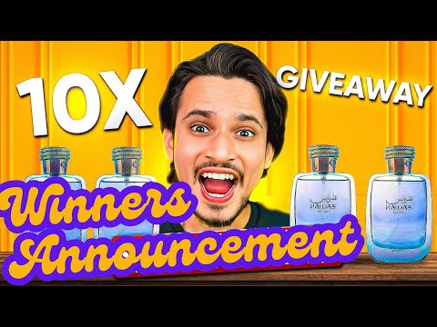 Rasasi Hawas Giveaway Winners Announcement