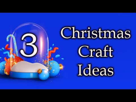 🎄 3 IDEAS ✂️ DIY Christmas Ornaments Craft Ideas - Affordable and Easy! ✂️🎄