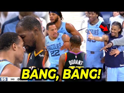 WILD ENDING! Nagkagulo binaril-baril ni Ja Morant si Kevin Durant, napikon si KD!