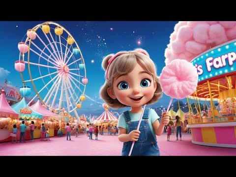 Cotton Candy, Cotton Candy, Sweet and Light | Fun Nursery Rhyme for Kids | Sing-Along Song