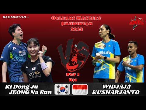 R32 | KI Dong Ju/JEONG Na Eun (KOR) vs KUSHARJANTO/WIDJAJA (INA) | Orleans Masters Badminton 2025