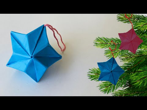 Unique Star Christmas Ornament | Paper Craft