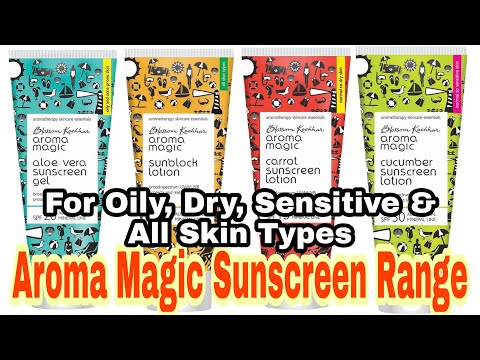 Aroma Magic Best Sunscreen with SPF / sunscreen for oily, acne, pimples skin (spf/ Best sunscreen!)