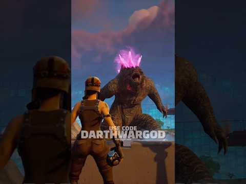 GODZILLA Is In Fortnite! HOLY! 😱 #shorts #godzilla