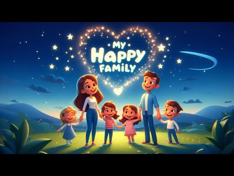 My Happy Family | A song that celebrates family love and togetherness | Sing along #nurseryrhymes