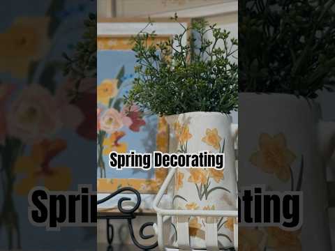 Spring Decorating 2025 #springdecoratewithme #springdecor #home